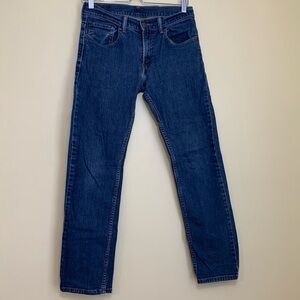 Levi’s | 511 Blue Denim 5 Pocket Zip Fly Straight Leg Jeans 28 x 28